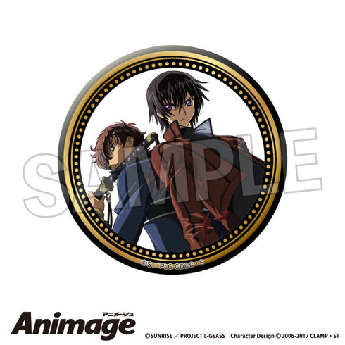 『コードギアス 反逆のルルーシュ』Animageギラギラ缶バッジ vol.3 A